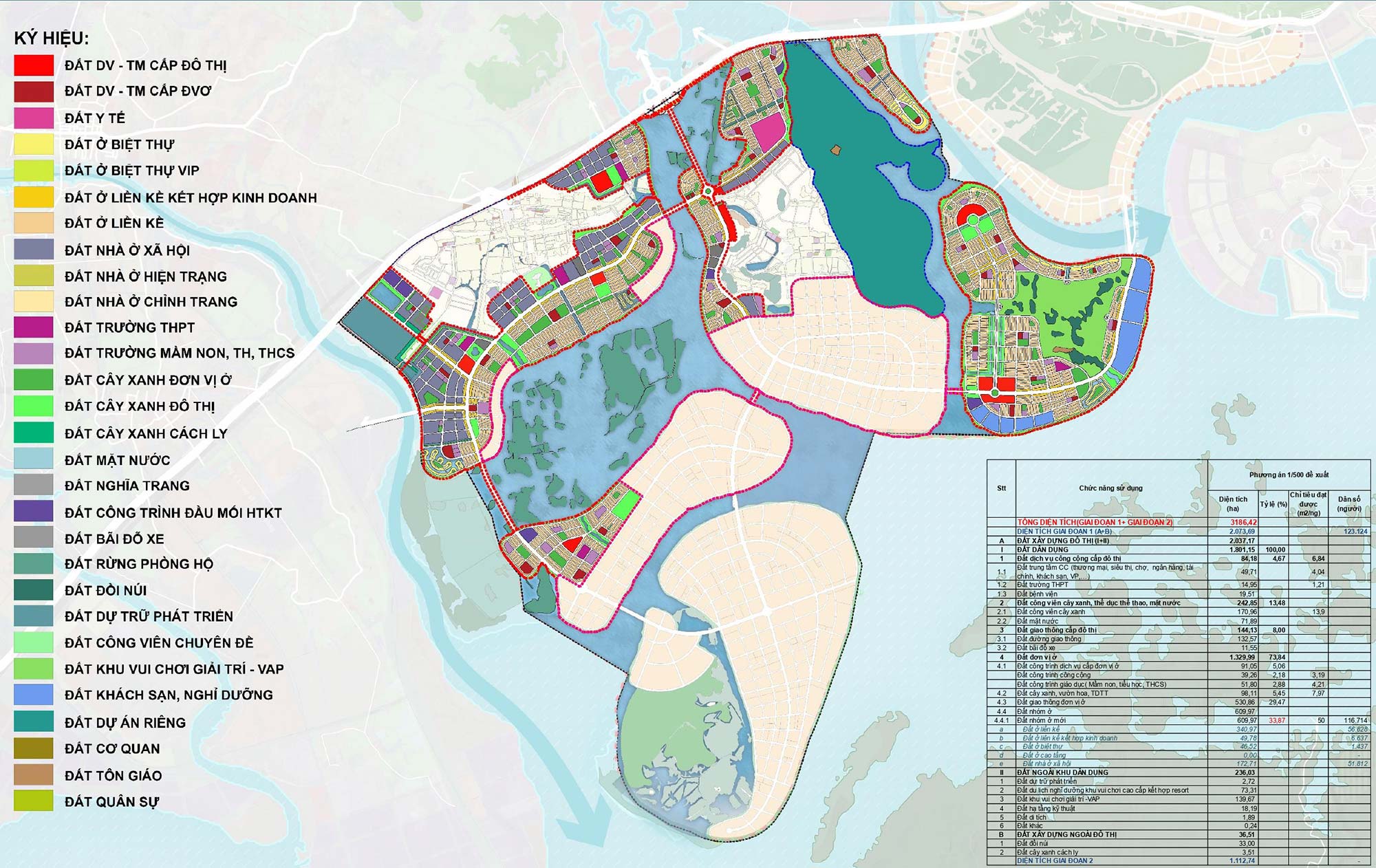 Mặt bằng quy hoạch dự án Vinhomes Global Gate