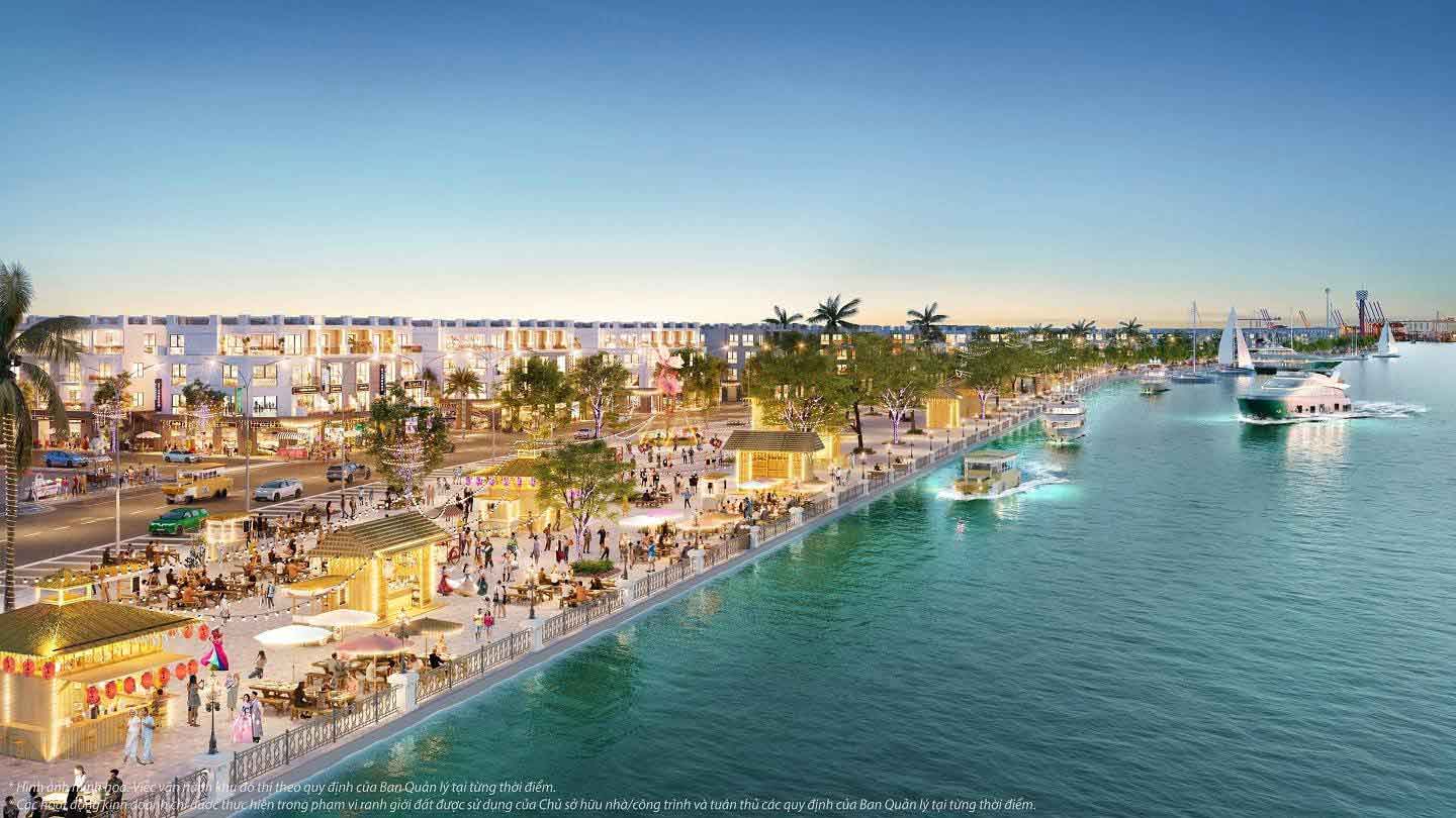 Tuyến chạy bộ và đạp xe ven biển tại Vinhomes Global Gate – thiết kế trải dài theo mặt nước, hòa quyện thiên nhiên biển xanh, tạo trải nghiệm vận động thư thái mỗi ngày và hoàn thiện chuẩn sống sinh thái nghỉ dưỡng đẳng cấp 